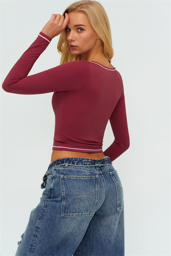The Amara Long Sleeve Top