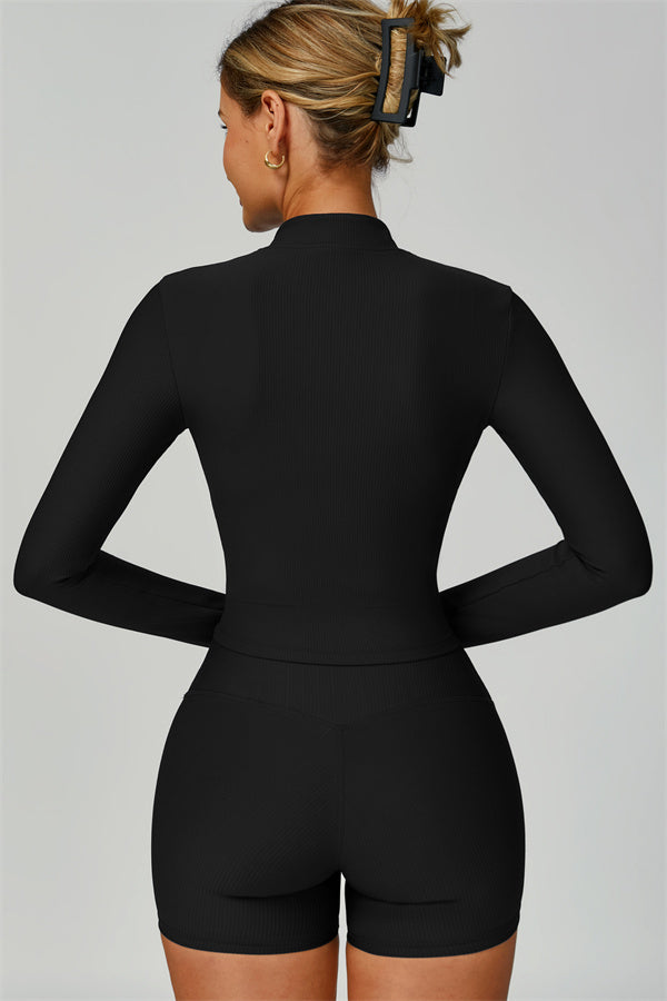 The Burst Ribbed Jacket