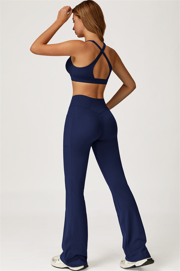 The Glacier Cross Bra