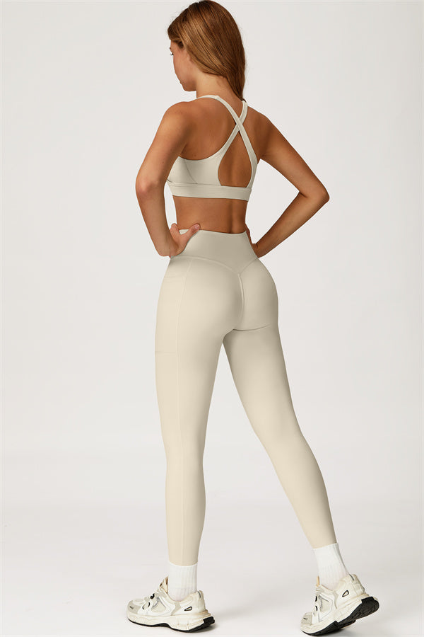 The Glacier Cross Bra