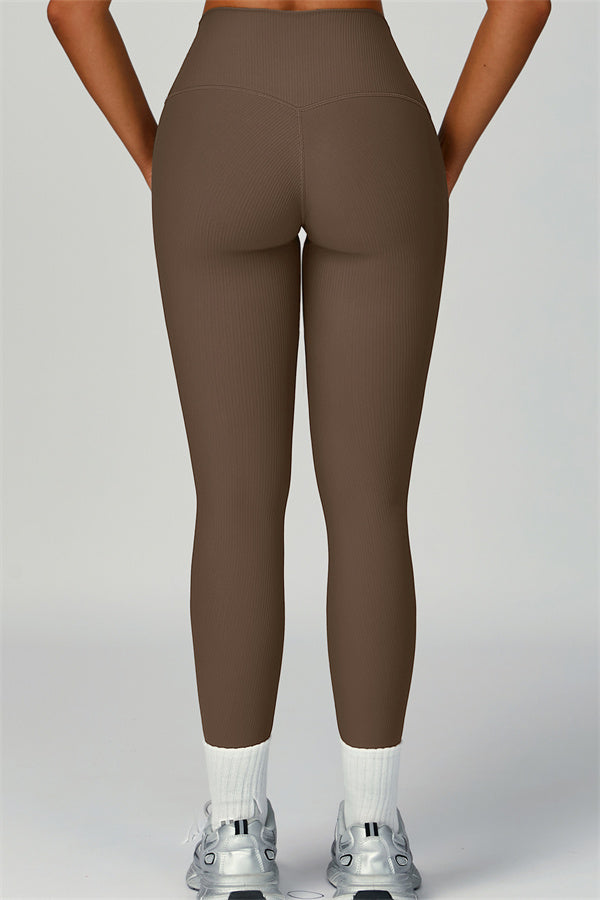 The Burst Ribbed Legging