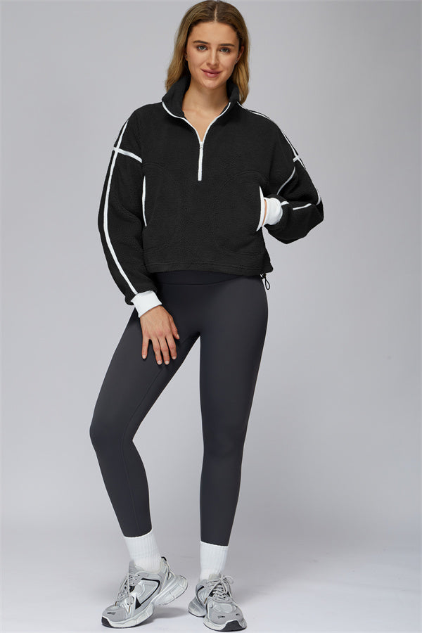 All-Day Fleece Zip Pullover