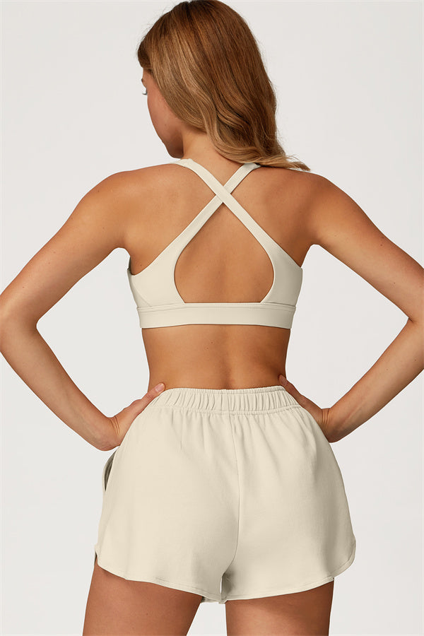 The Glacier Cross Bra
