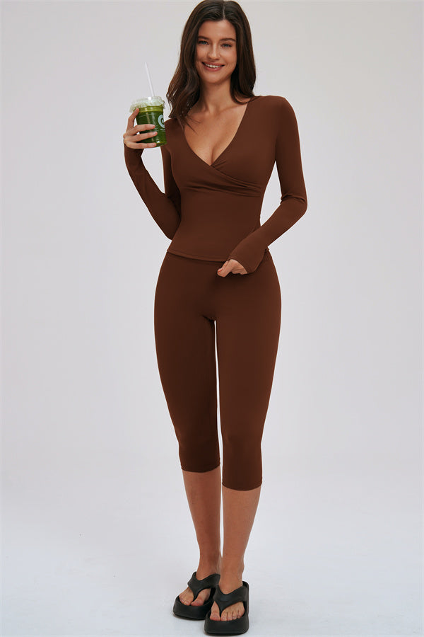 The Twirl Long Sleeve Wrap