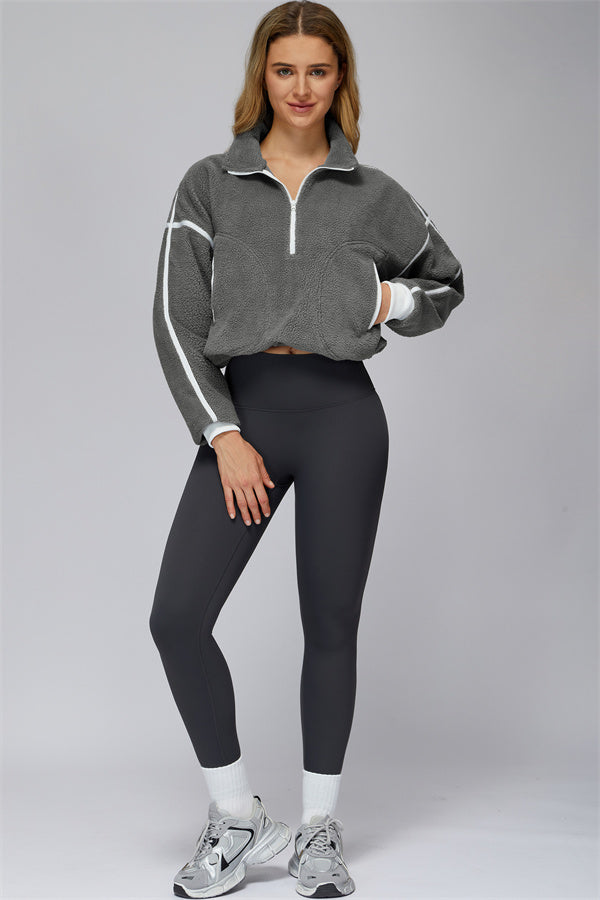 All-Day Fleece Zip Pullover