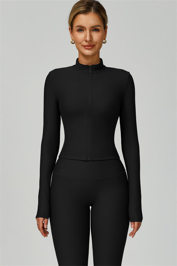 The Burst Ribbed Jacket