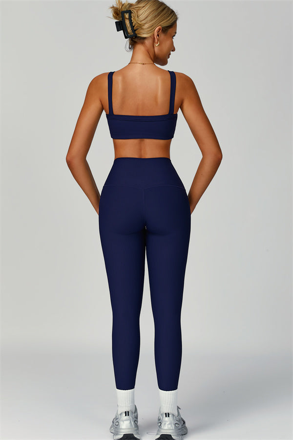 The Burst Ribbed Legging