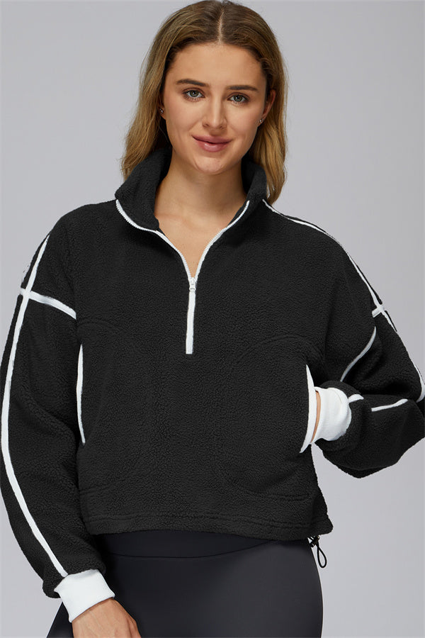 All-Day Fleece Zip Pullover