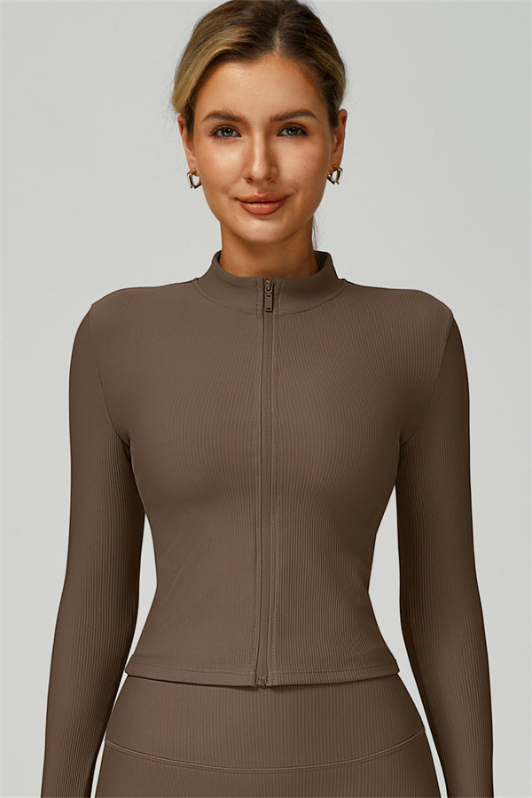 The Burst Ribbed Jacket