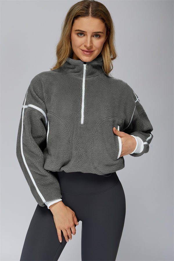 All-Day Fleece Zip Pullover