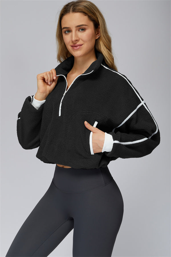 All-Day Fleece Zip Pullover