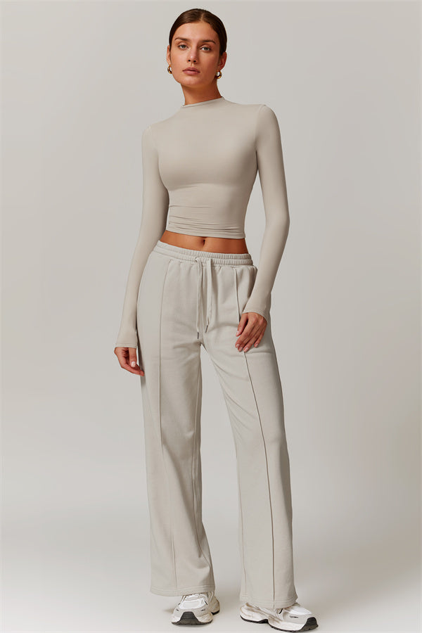 The Motion Mock Neck Top
