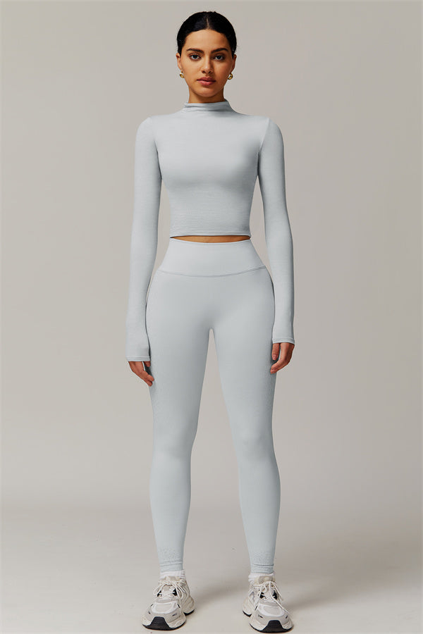 The Motion Mock Neck Top