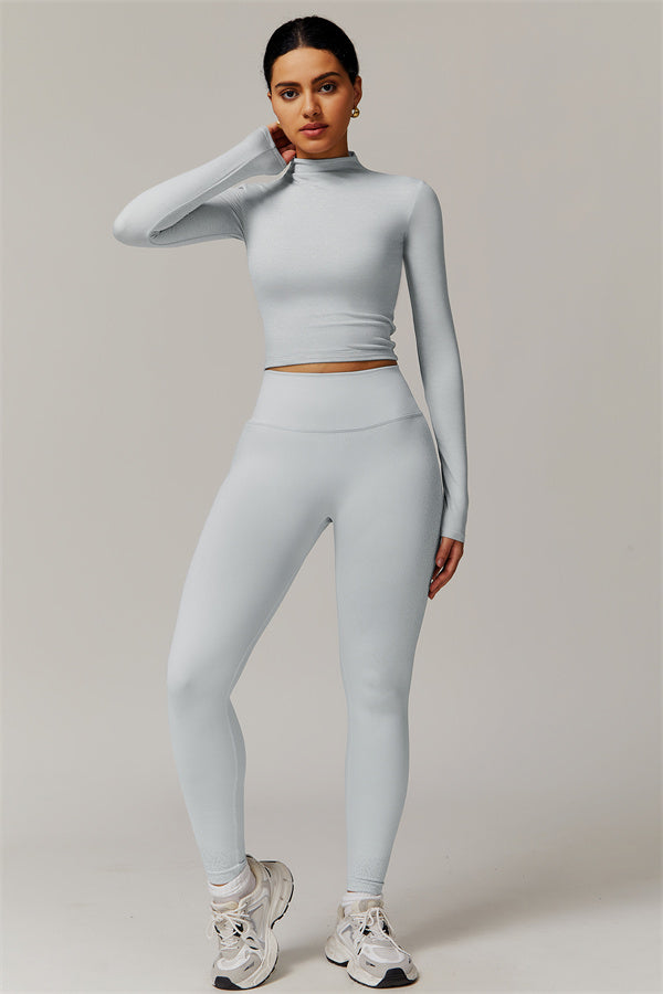 The Motion Mock Neck Top