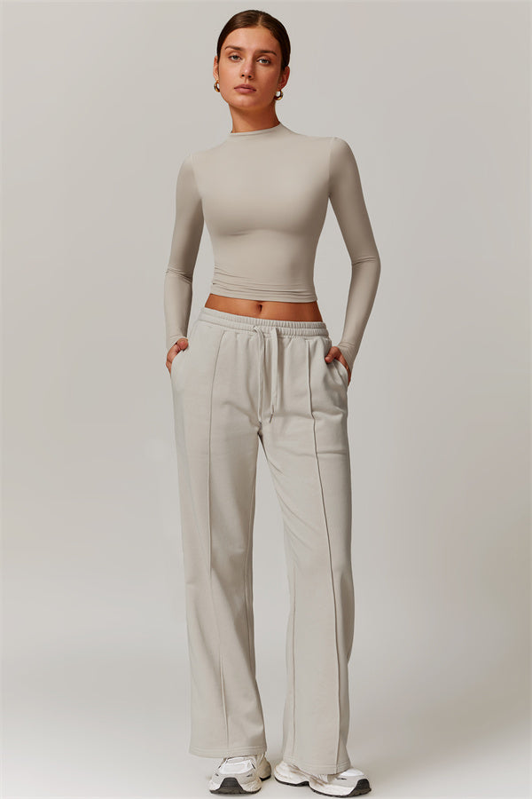 The Motion Mock Neck Top