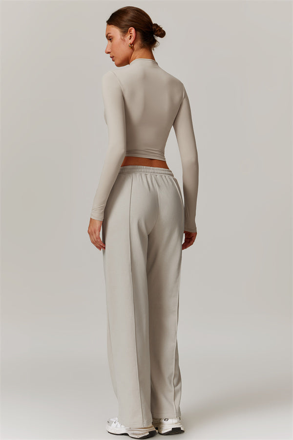 The Motion Mock Neck Top