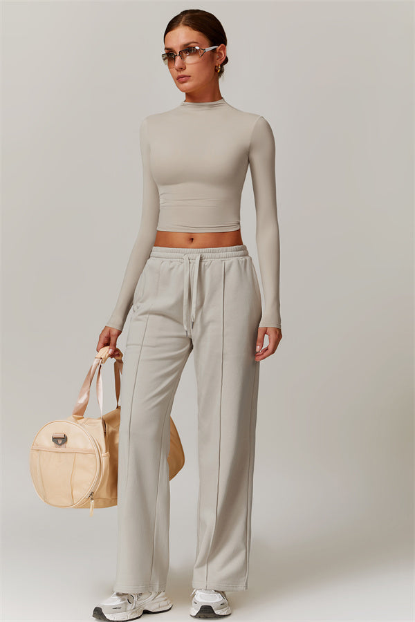 The Motion Mock Neck Top