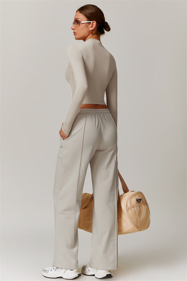The Motion Mock Neck Top