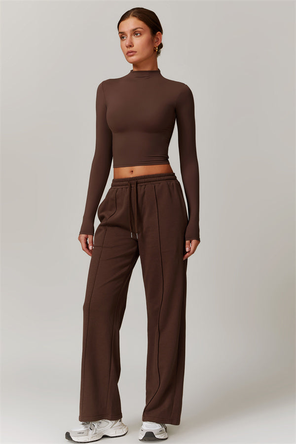 The Motion Mock Neck Top