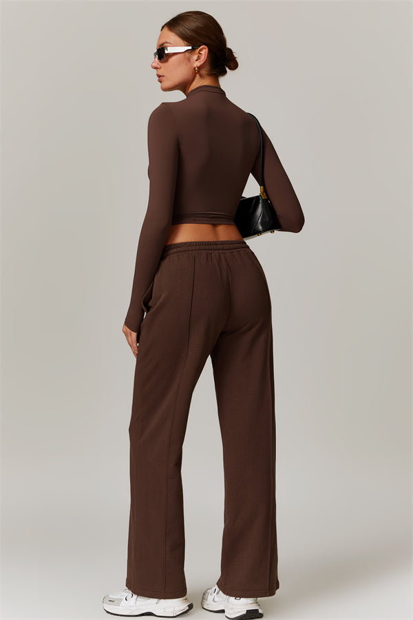 The Motion Mock Neck Top