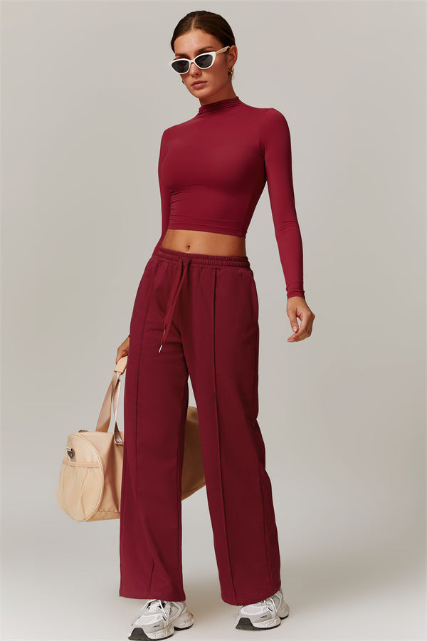 The Motion Mock Neck Top