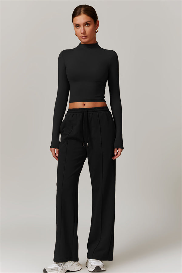 The Motion Mock Neck Top