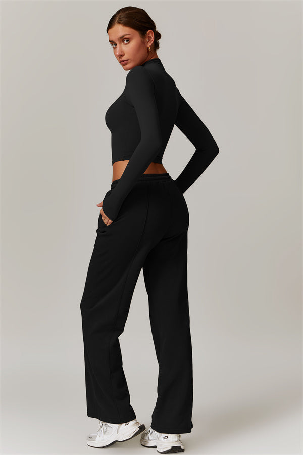 The Motion Mock Neck Top