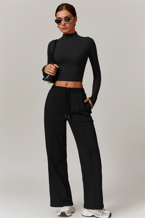 The Motion Mock Neck Top