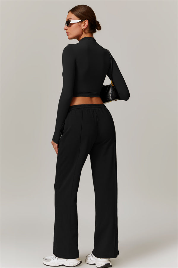 The Motion Mock Neck Top