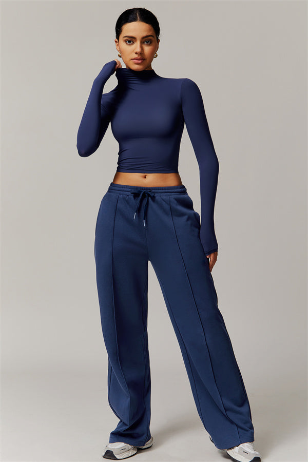 The Motion Mock Neck Top