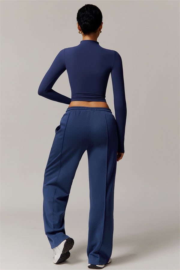 The Motion Mock Neck Top
