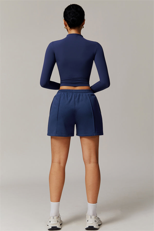 The Motion Mock Neck Top