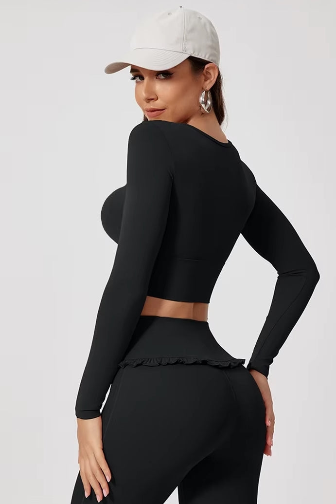 The Velune Ruffle Top