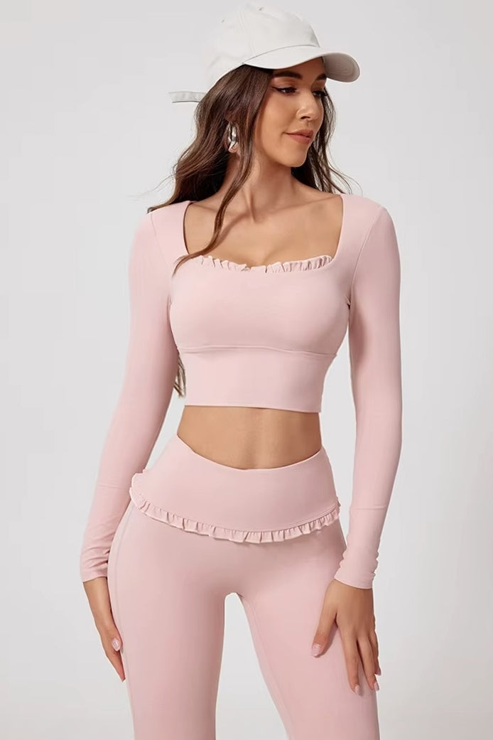 The Velune Ruffle Top