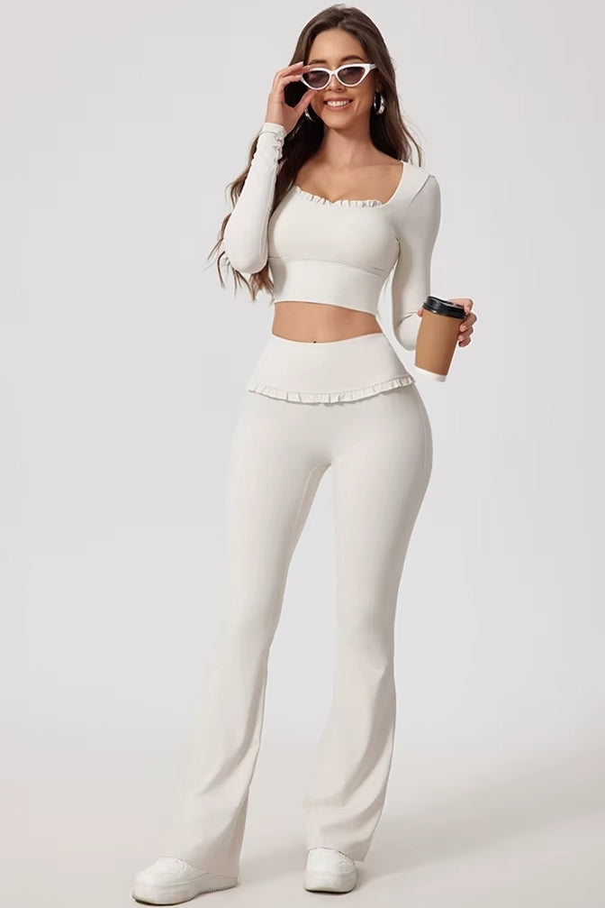 The Velune Ruffle Top