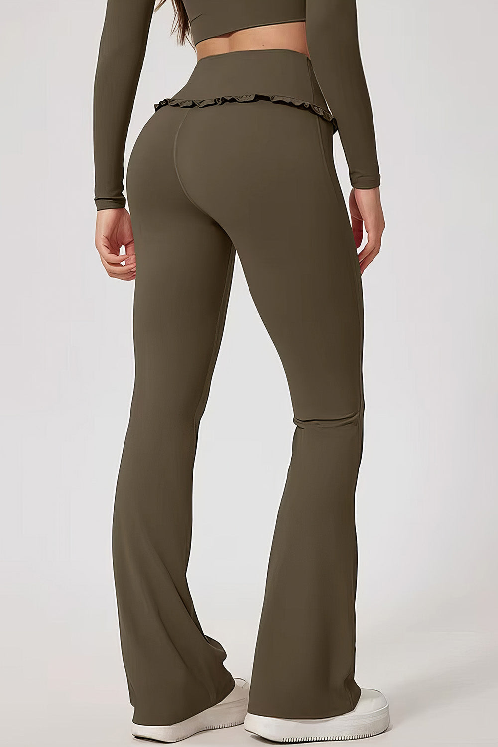 The Velune Ruffle Flare Pant