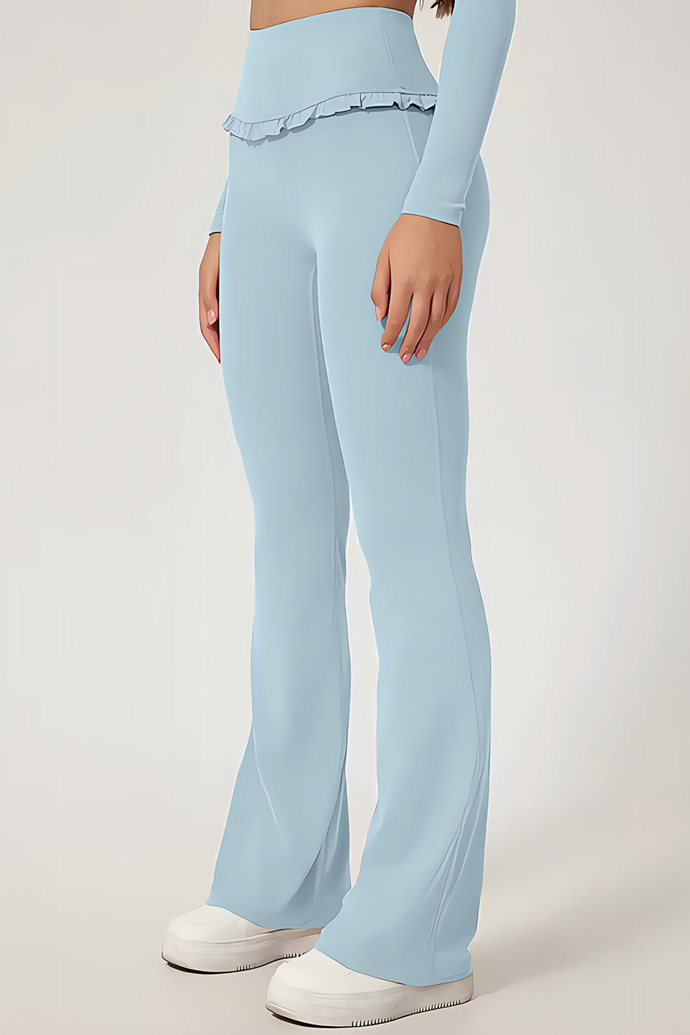 The Velune Ruffle Flare Pant