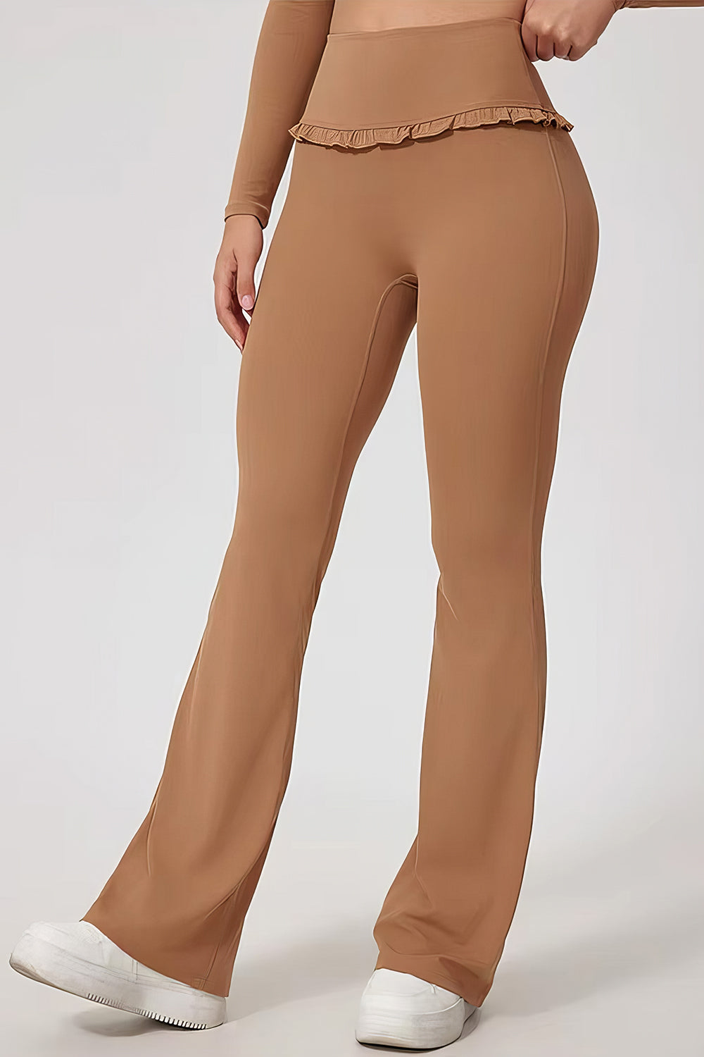 The Velune Ruffle Flare Pant