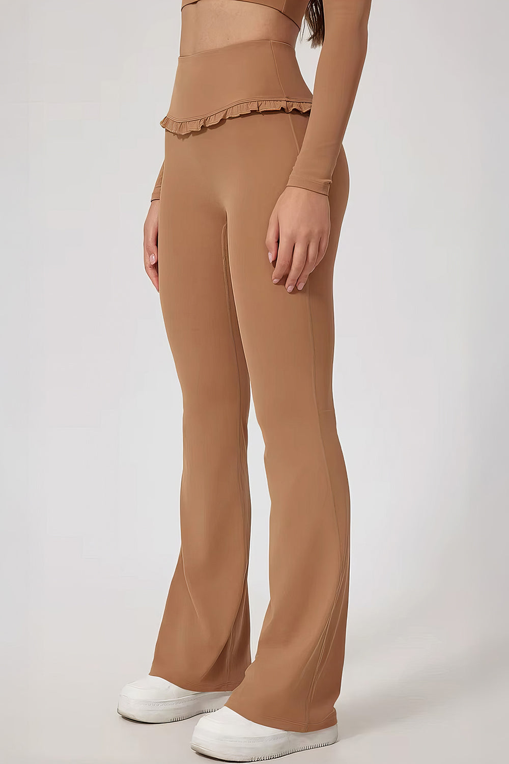 The Velune Ruffle Flare Pant