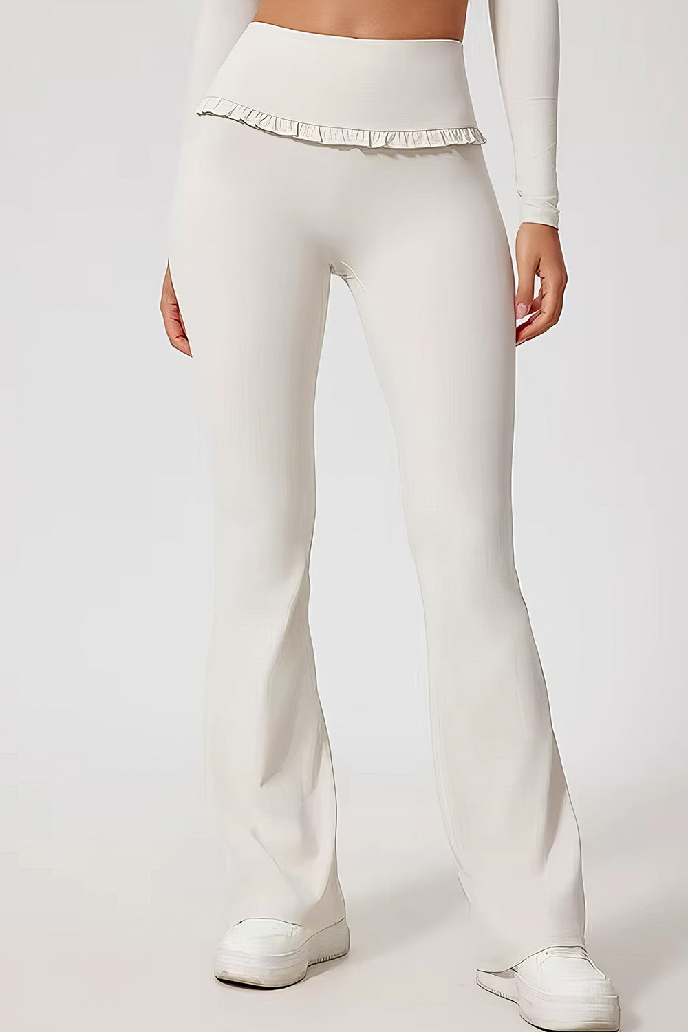 The Velune Ruffle Flare Pant