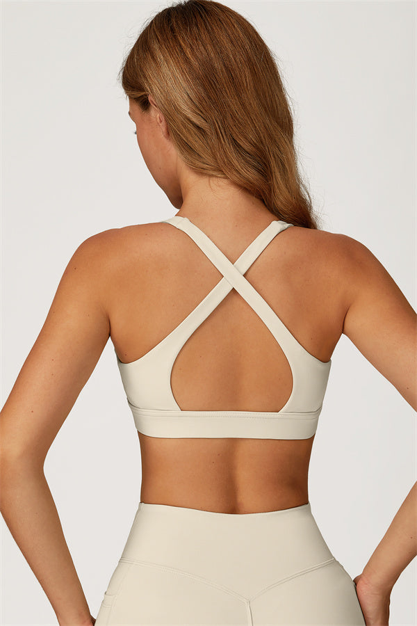 The Glacier Cross Bra