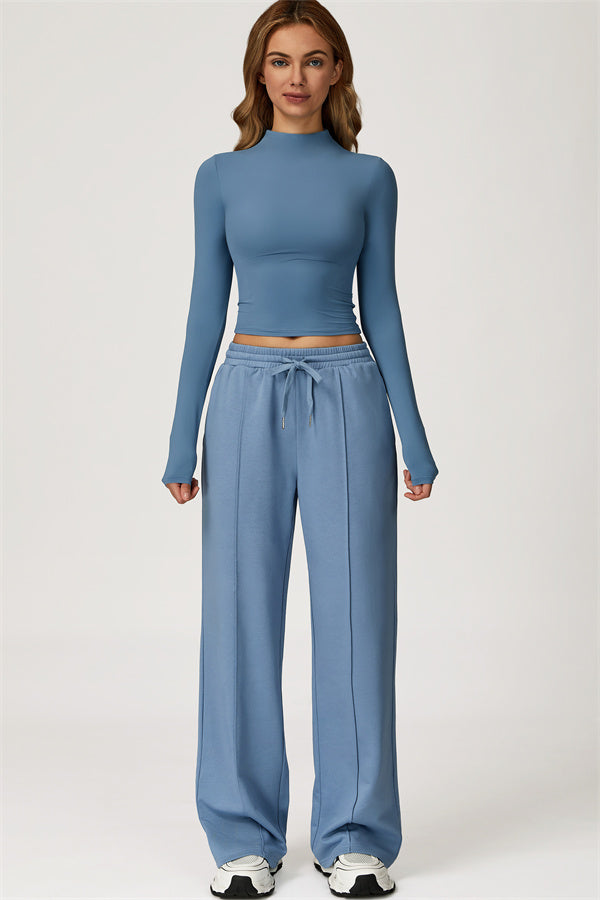 The Motion Mock Neck Top