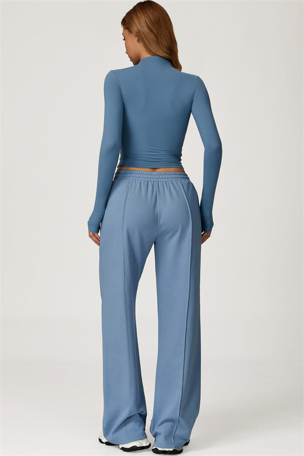 The Motion Mock Neck Top