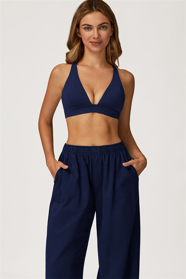 The Glacier Cross Bra