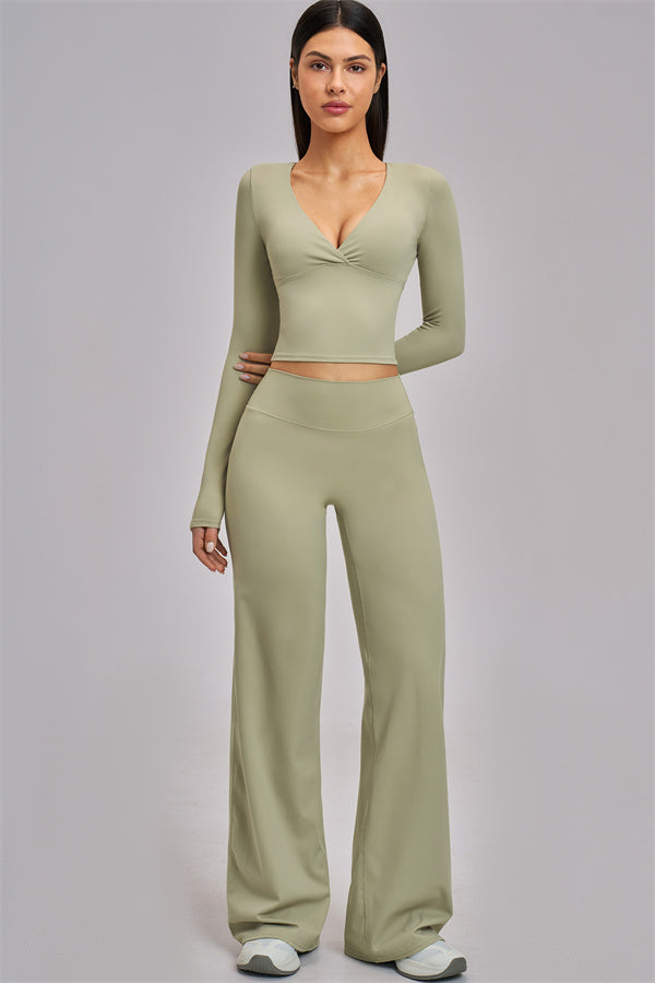 The Velvet Flare Pant