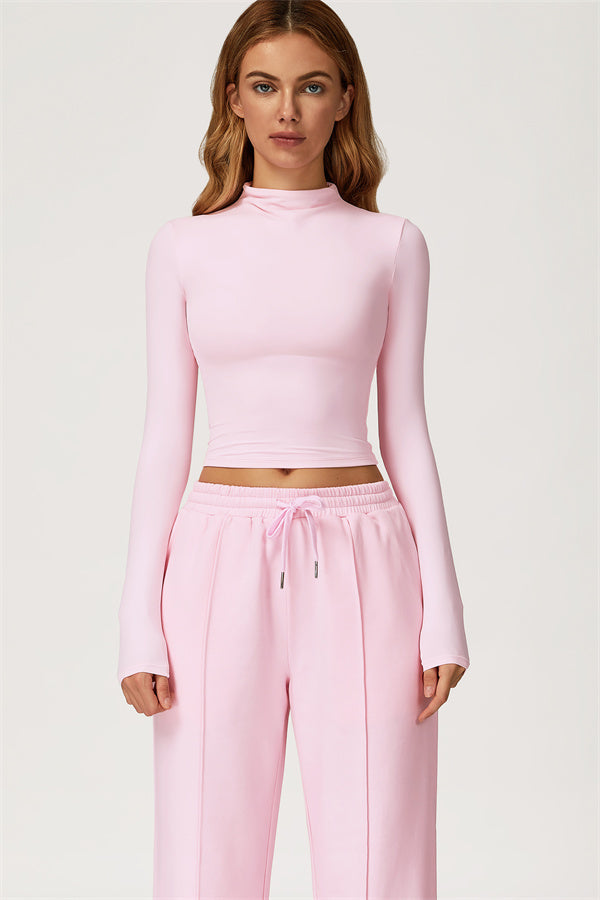 The Motion Mock Neck Top