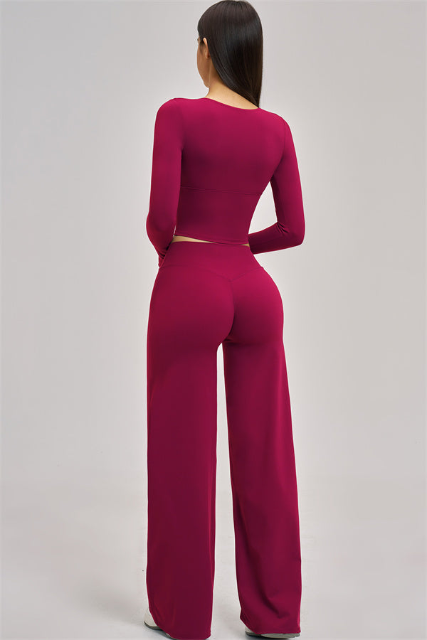 The Velvet Flare Pant
