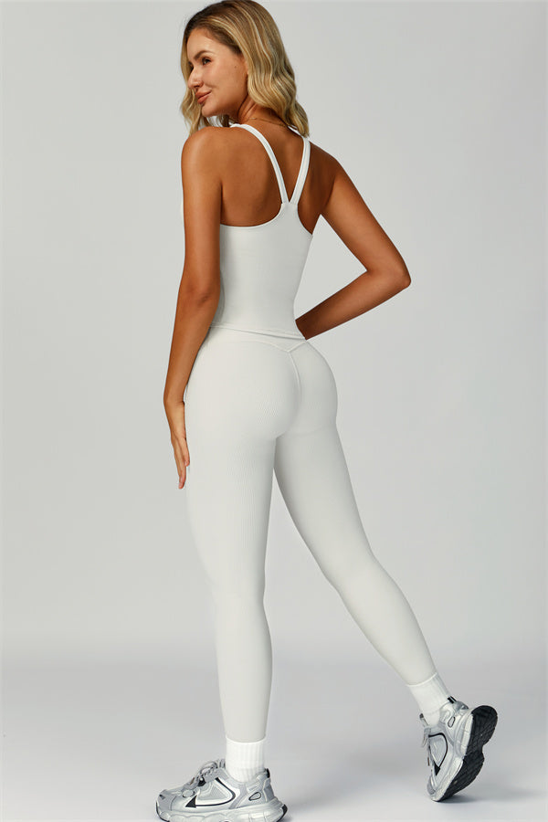 The Burst Ribbed Legging