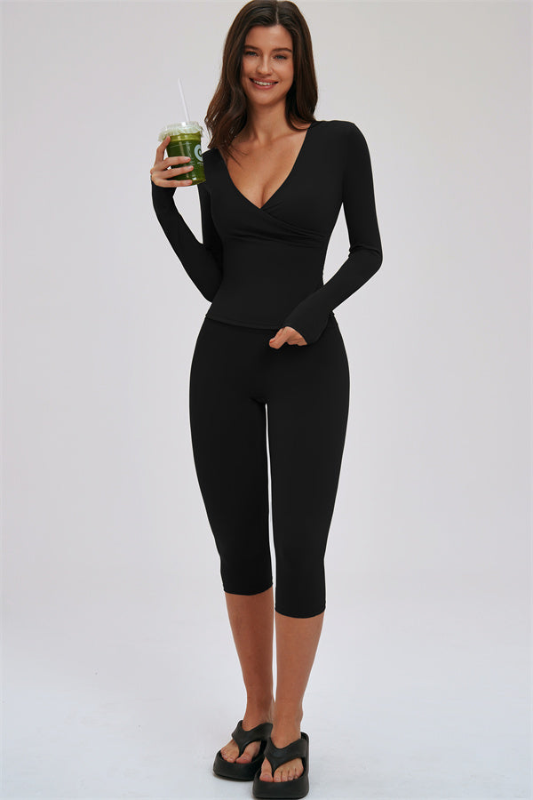 The Twirl Long Sleeve Wrap