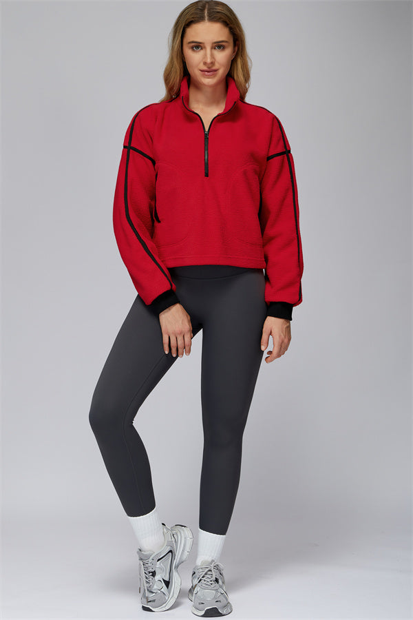 All-Day Fleece Zip Pullover